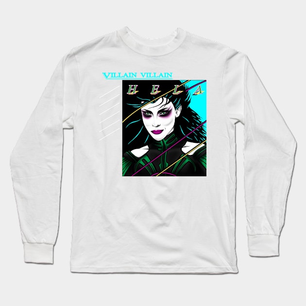 Her Name Is Hela Long Sleeve T-Shirt by ShayLei